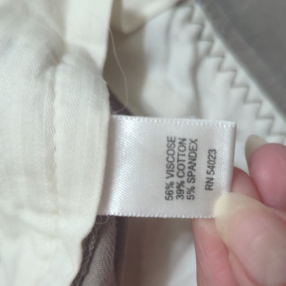 Banana Republic Trouser 323 Martin Fit Straight Leg Trouser, Color Tan Size 4 - Picture 14 of 15